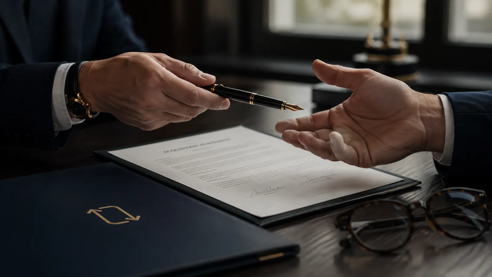Firma dei contratti definitivi di un'operazione M&A
